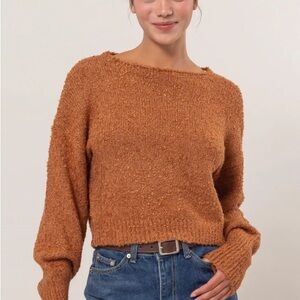 Cozy Brown Women's Sweater